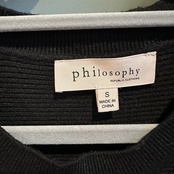 Philosophy Sweater with Button Detail - Picture 2 of 5